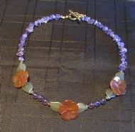 Carnelian Garden Necklace